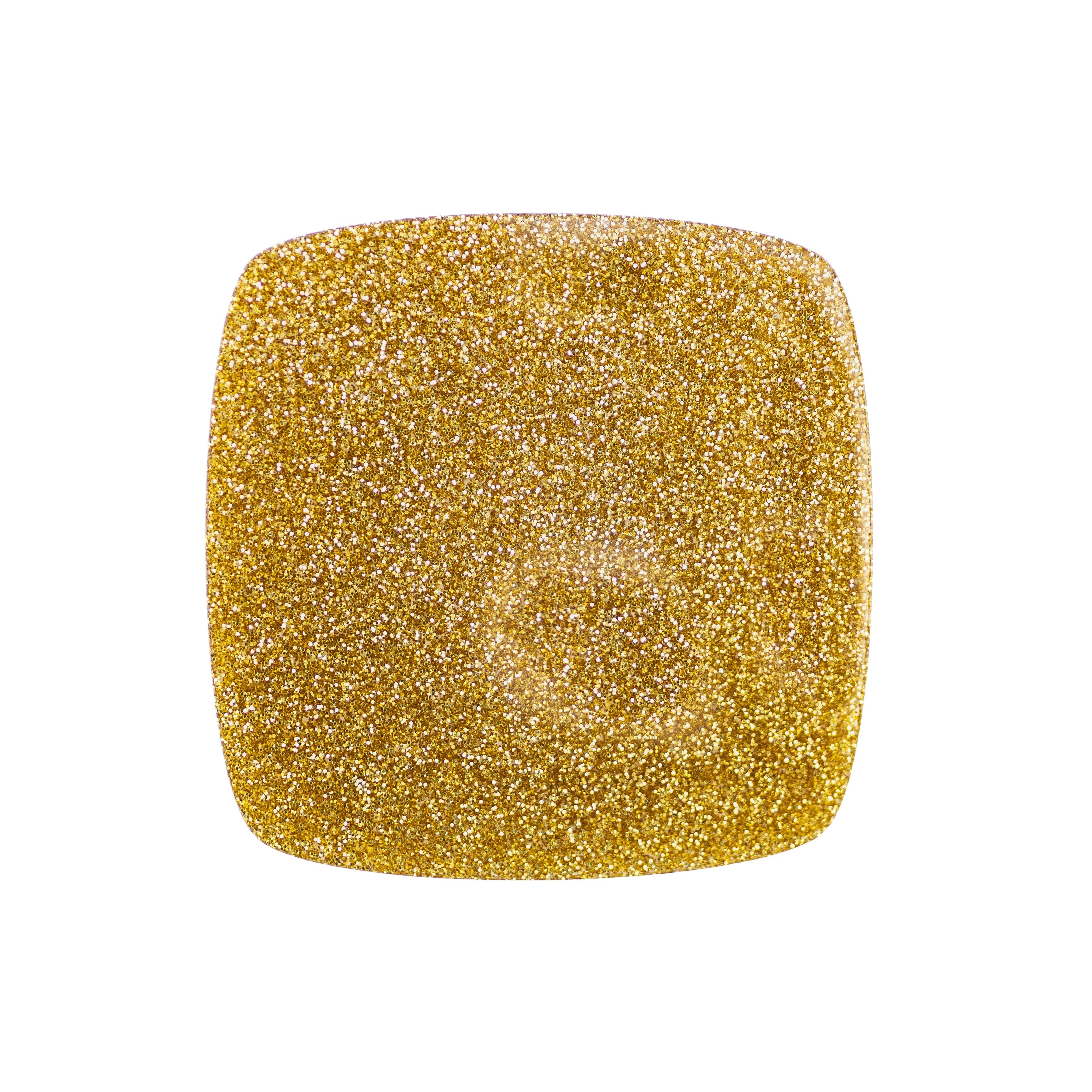 1/8" Gold Glitter Cast Acrylic Sheets - Acrylic Sheets